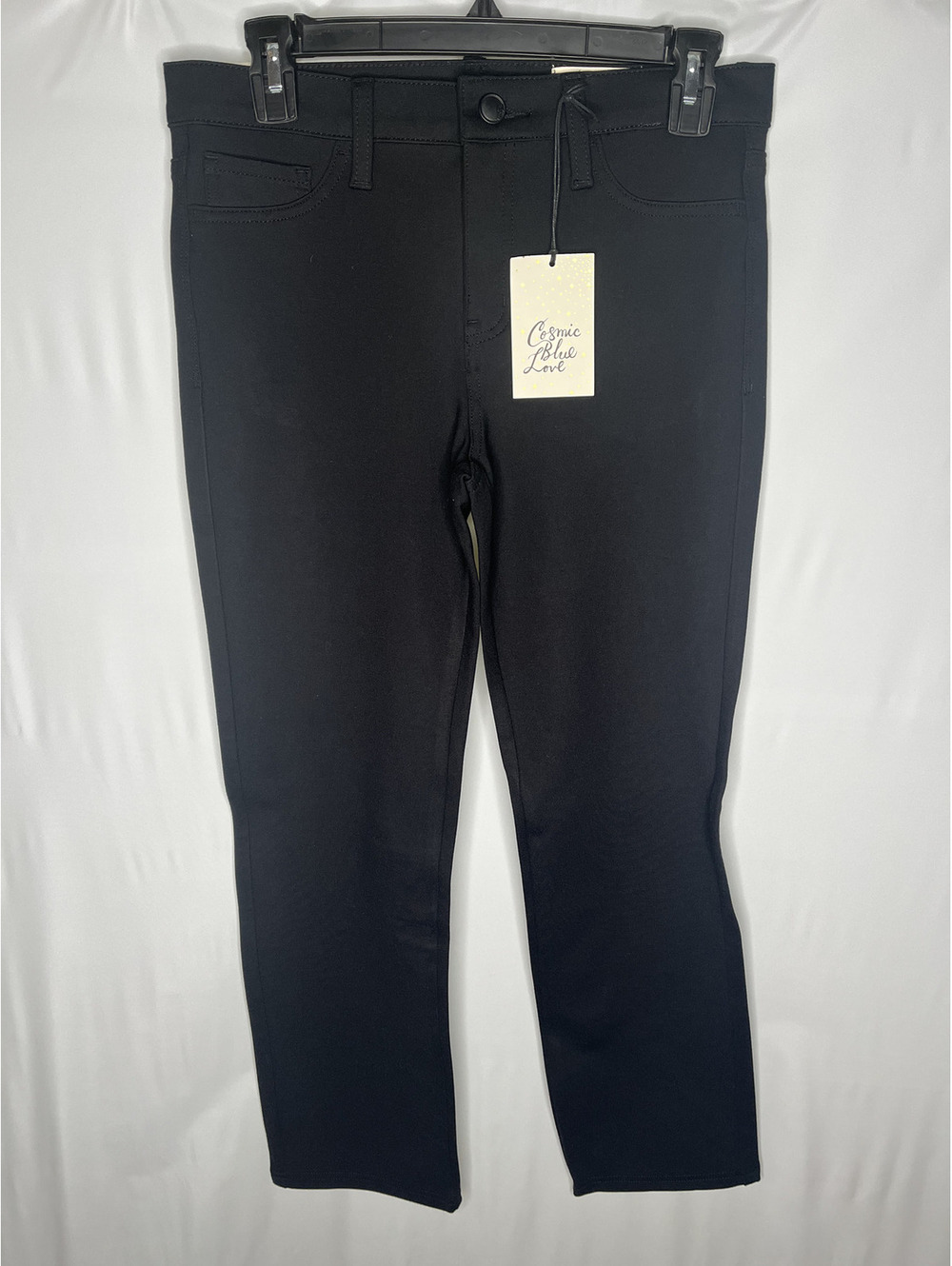NWT Cosmic Blue Love Women's Black Pants Size 27